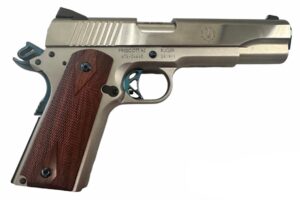 RUGER 1911 45ACP 5IN BARREL STAINLESS COBALT BLUE 8RD 06799