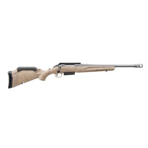 Ruger American Rifle Gen II Ranch .450 Bushmaster 3rd Magazine 16.4" Fluted Threaded Barrel FDE Splatter Stock