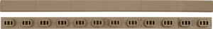 Magpul MAG602-FDE M-LOK Rail Covers Type 1  Flat Dark Earth