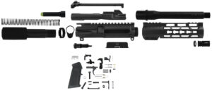 TacFire SSPK45ACPLPKK AR Build Kit KeyMod 45 ACP Black