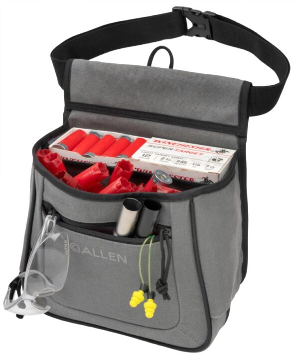 Allen 8409 Rival Shell Bag Double Gray Cotton Canvas 2 Boxes Of Shells ...